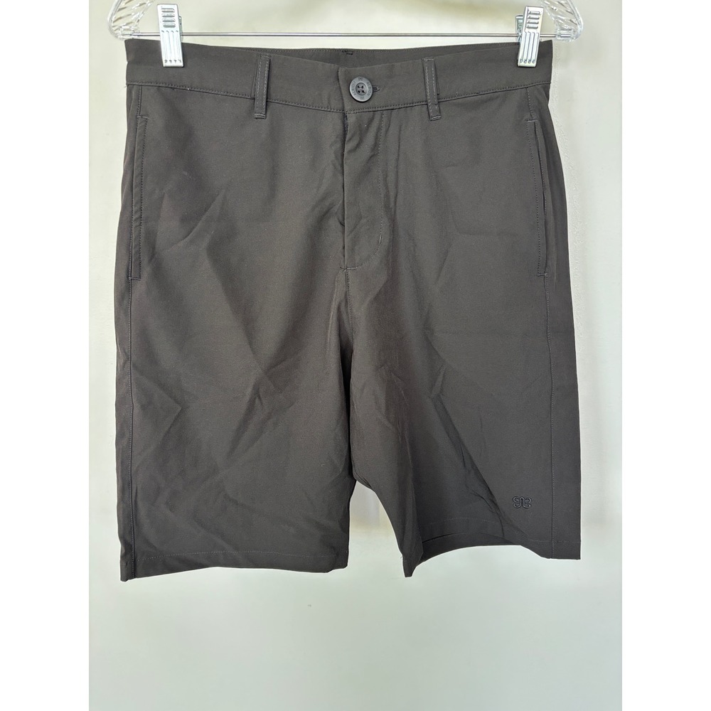 Albion Fit Jetsetter Shorts Black Women Small Active Travel Stretch‎ Walking